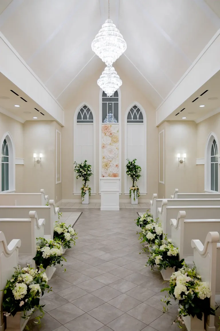 Bliss Wedding Chapel Las Vegas Interior