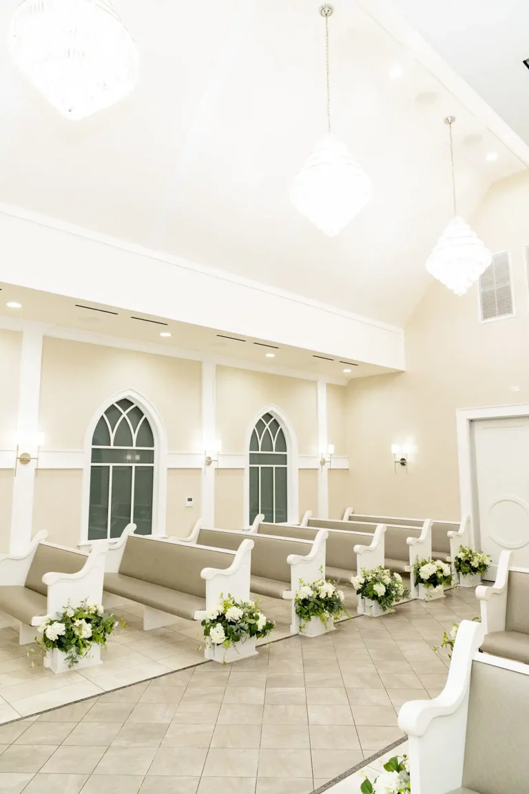 Bliss Wedding Chapel Las Vegas Guest Seating Area