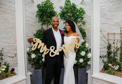 Garden Wedding Ceremony at Bliss Chapel